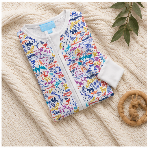 Jackson Hole Pima Cotton Zip One-Piece