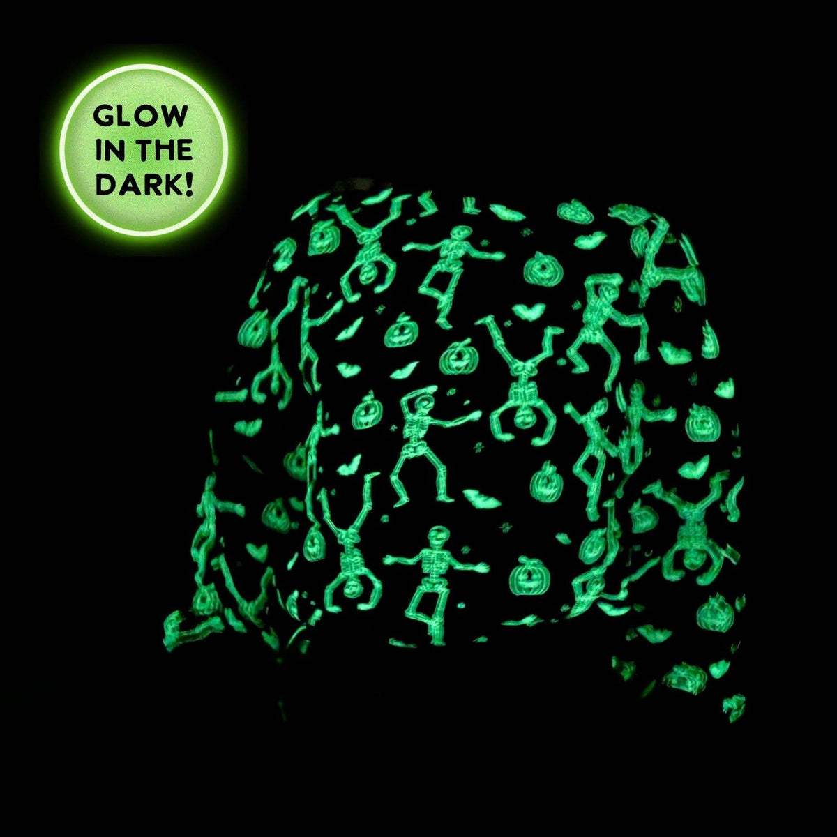 Glow-in-the-Dark Silly Skelly Halloween Sweatshirt