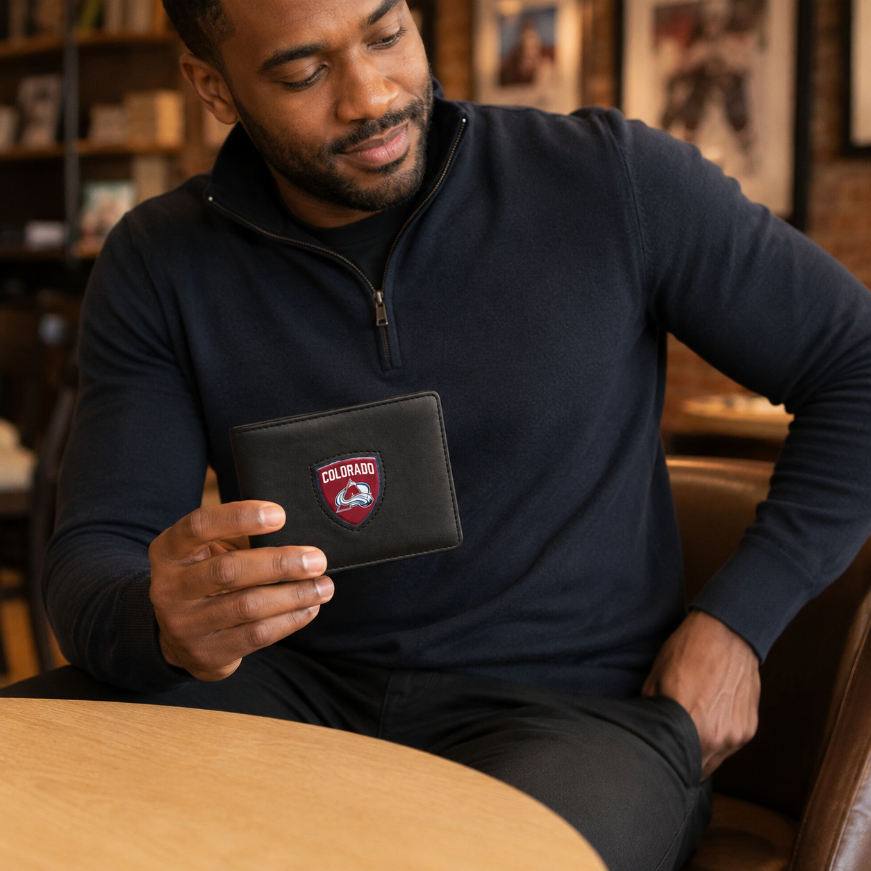Colorado Avalanche RFID Shield Wallet