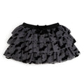 Flocked Bats Tiered Halloween Tutu Skirt