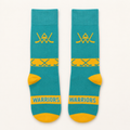 Combed Cotton Hockey Crew Socks
