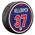 USA Hockey Connor Hellebuyck 2026 Player Puck – 3"
