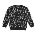 Glow-in-the-Dark Silly Skelly Halloween Sweatshirt