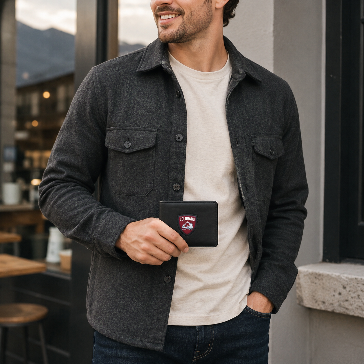 Colorado Avalanche RFID Shield Wallet
