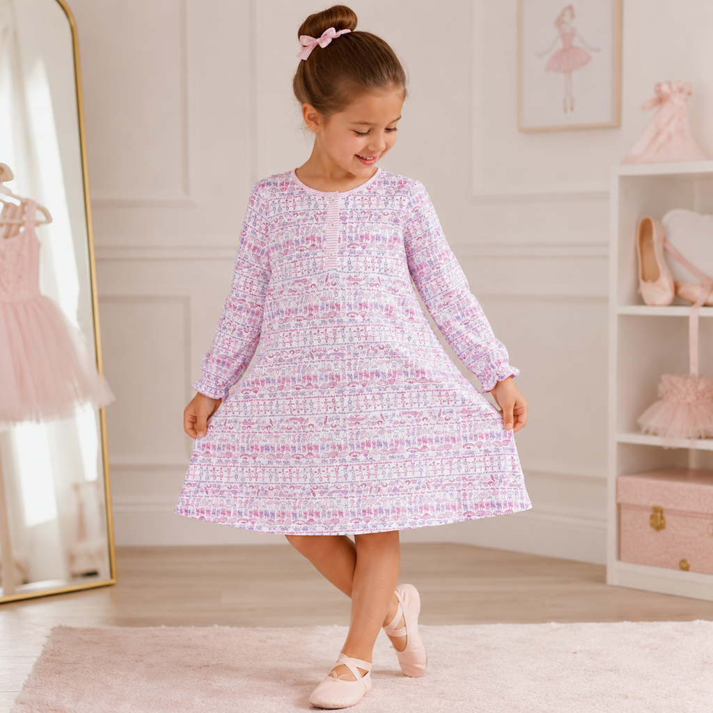 Ballet Pima Cotton Tess Dress