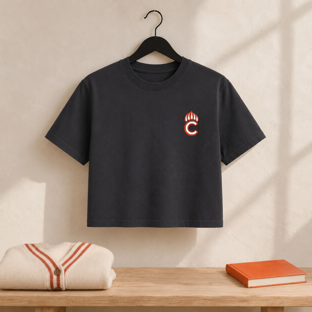 Chaparral Wolverines C Claw Women’s Urban Crop Tee