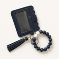 Denver Broncos Beaded Bracelet Wallet
