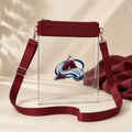 Denver Broncos & Colorado Avalanche Clear Satchelette
