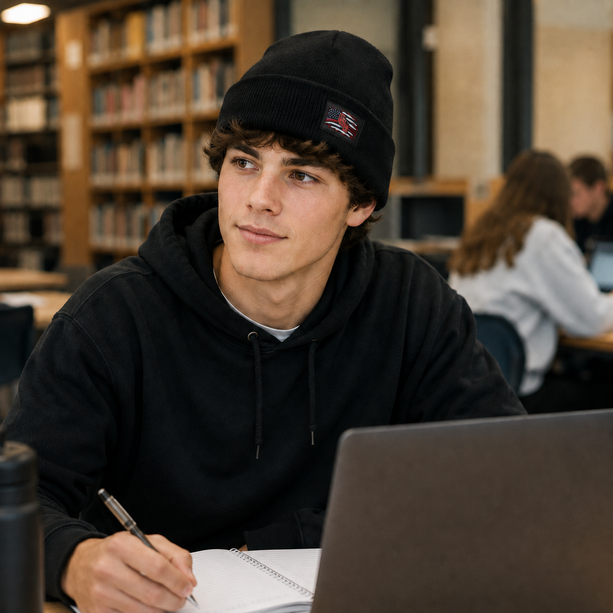 Chaparral High School CHS Spirit Patch Beanie
