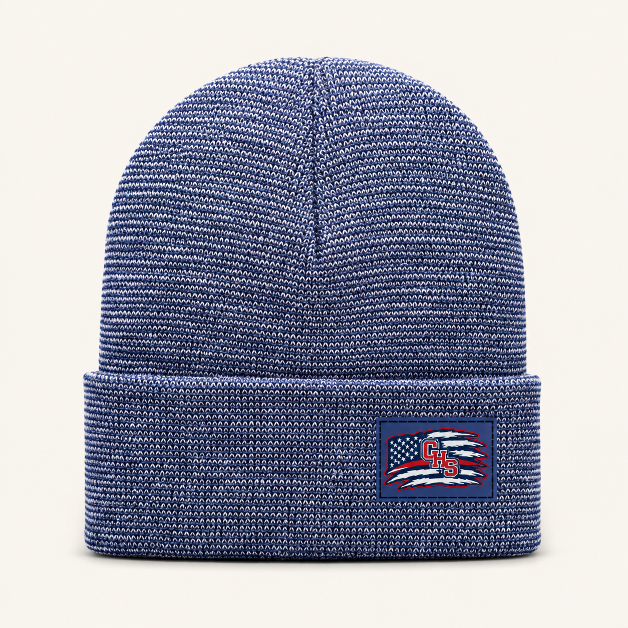 Chaparral High School CHS Spirit Patch Beanie