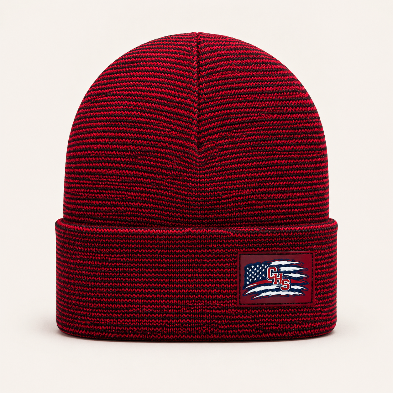 Chaparral High School CHS Spirit Patch Beanie