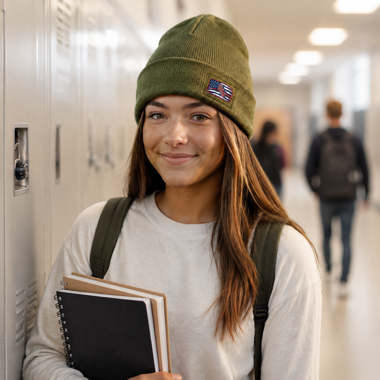 Chaparral High School CHS Spirit Patch Beanie