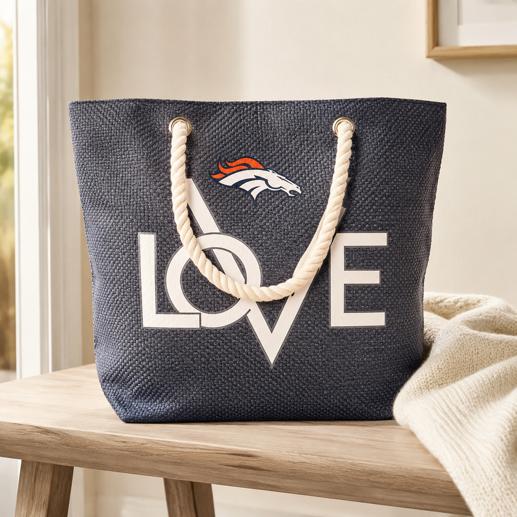 Colorado Team LOVE Rope Tote Ba