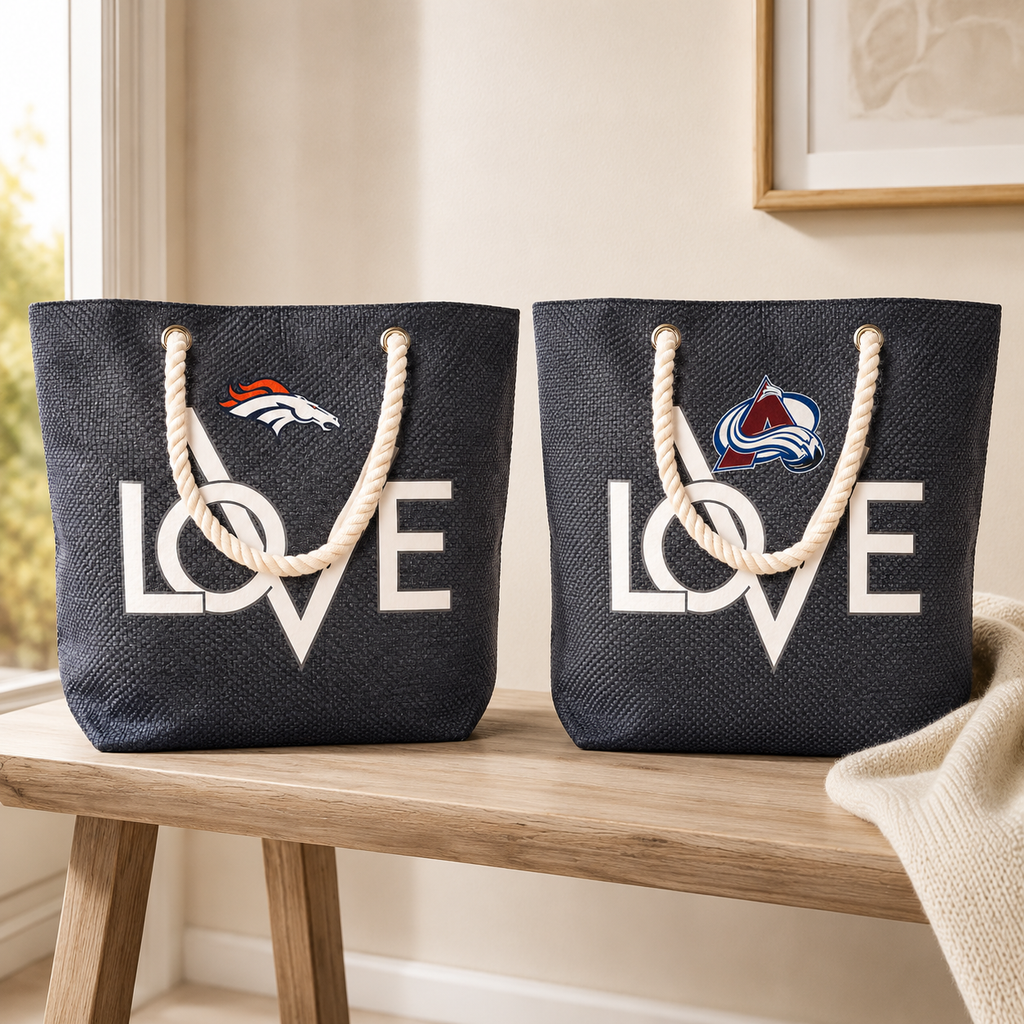 Colorado Team LOVE Rope Tote Ba