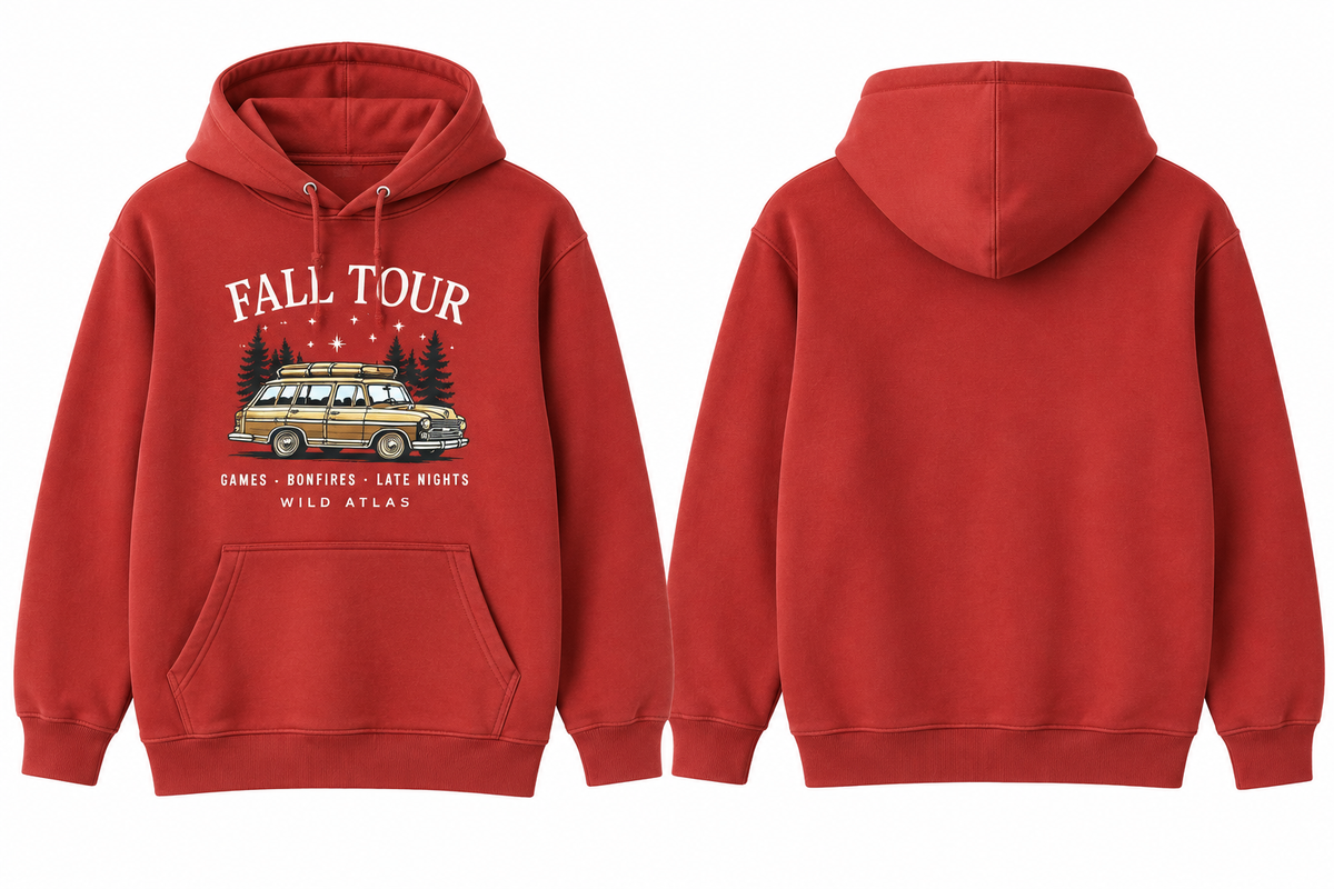Fall Tour Vintage Hoodie – Wild Atlas
