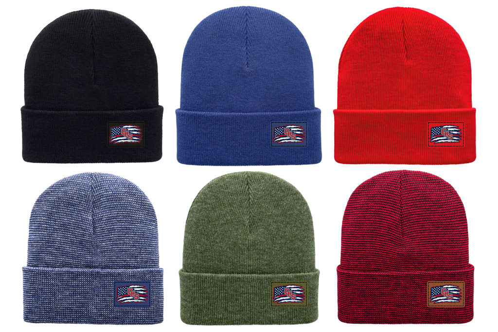 Chaparral High School CHS Spirit Patch Beanie