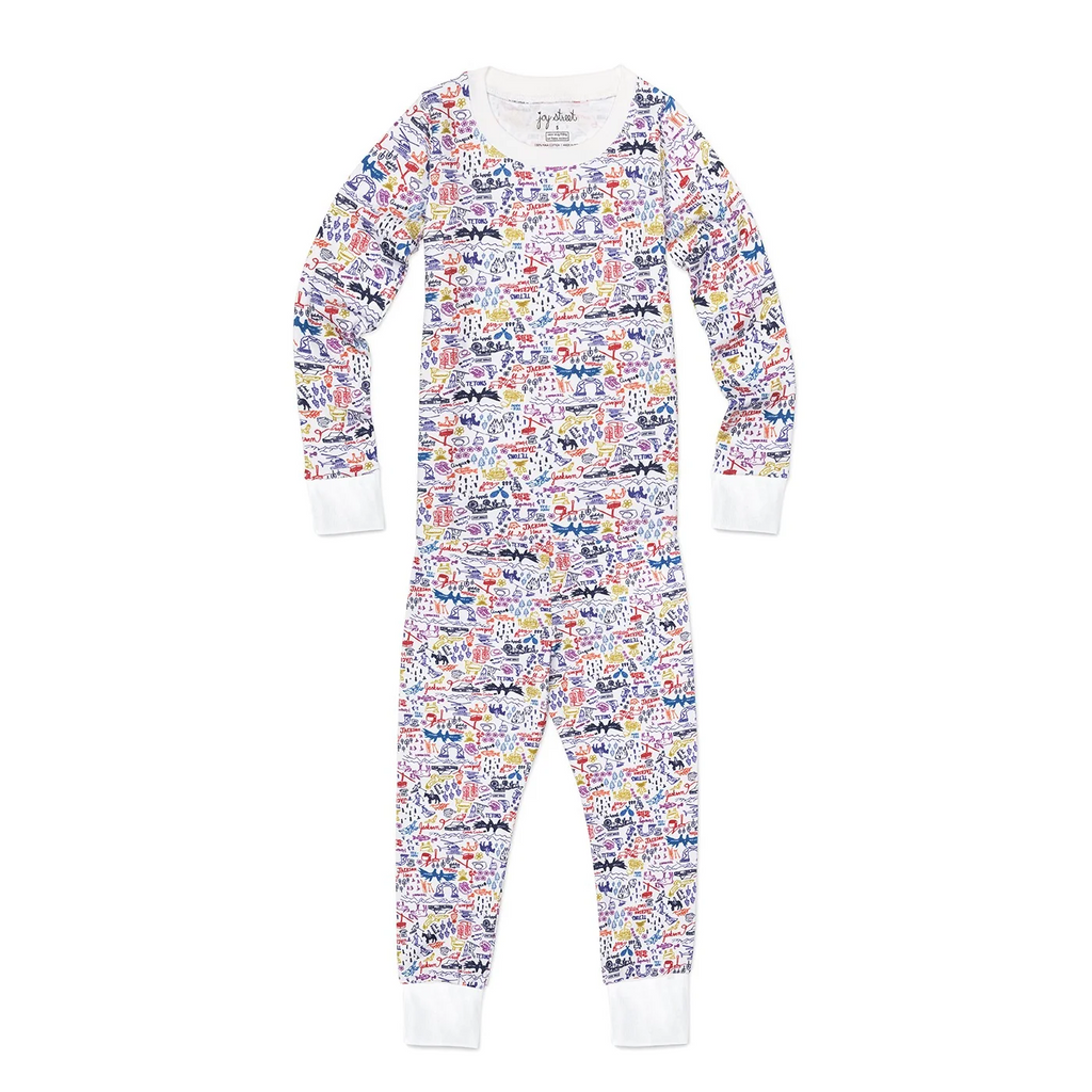Jackson Hole Pima Cotton Two-Piece Kids Pajama Set