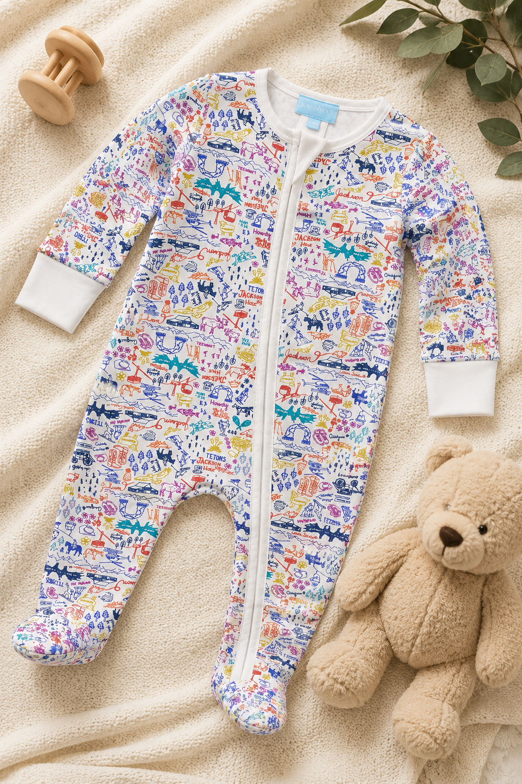 Jackson Hole Pima Cotton Zip One-Piece