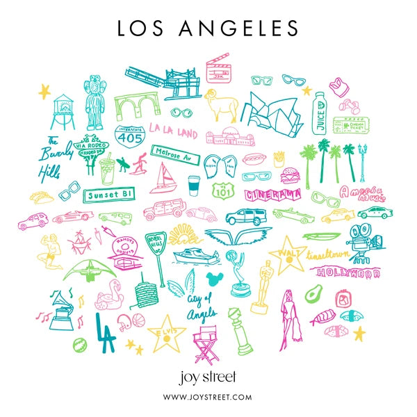 Los Angeles Pima Cotton Baby Blanket