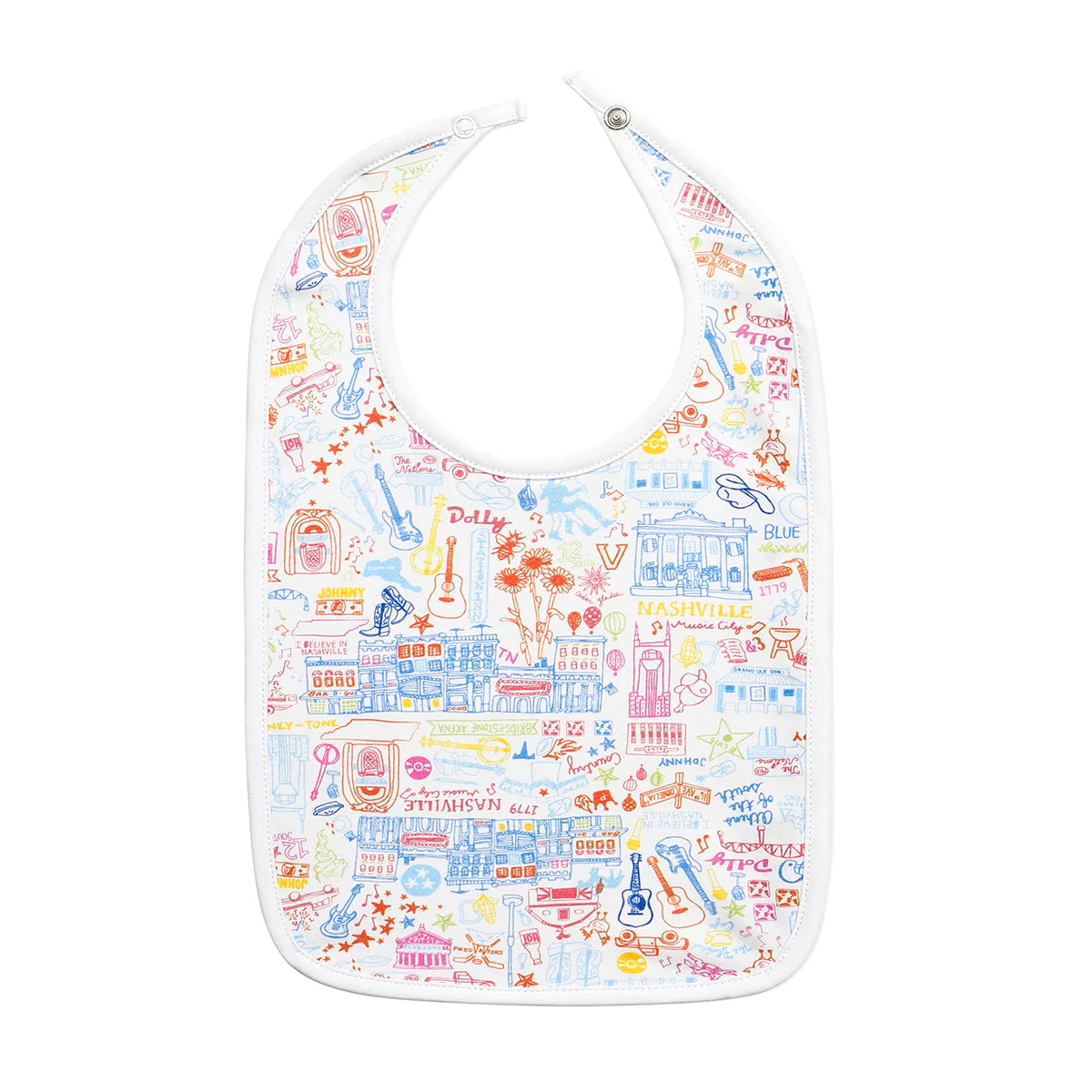 Nashville Pima Cotton Baby Bib