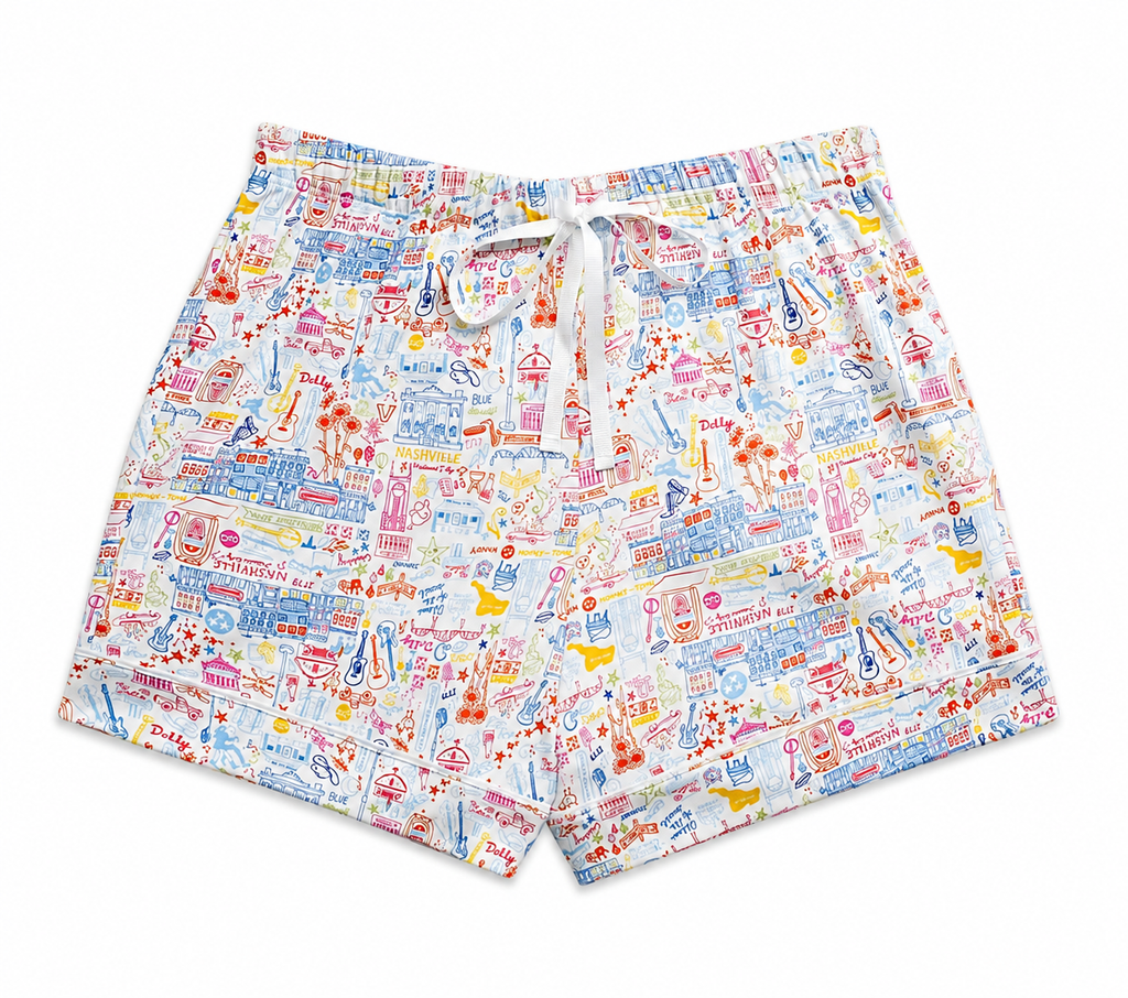 Nashville Women’s Pima Cotton Short Pajama Set