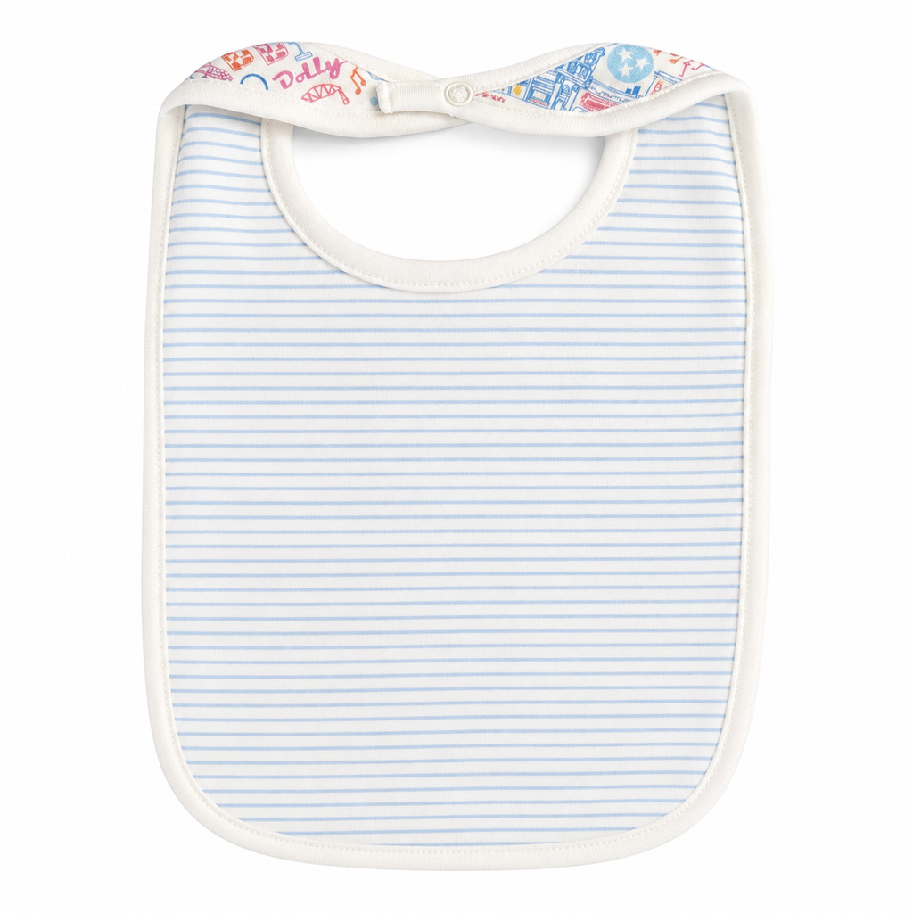 Nashville Pima Cotton Baby Bib