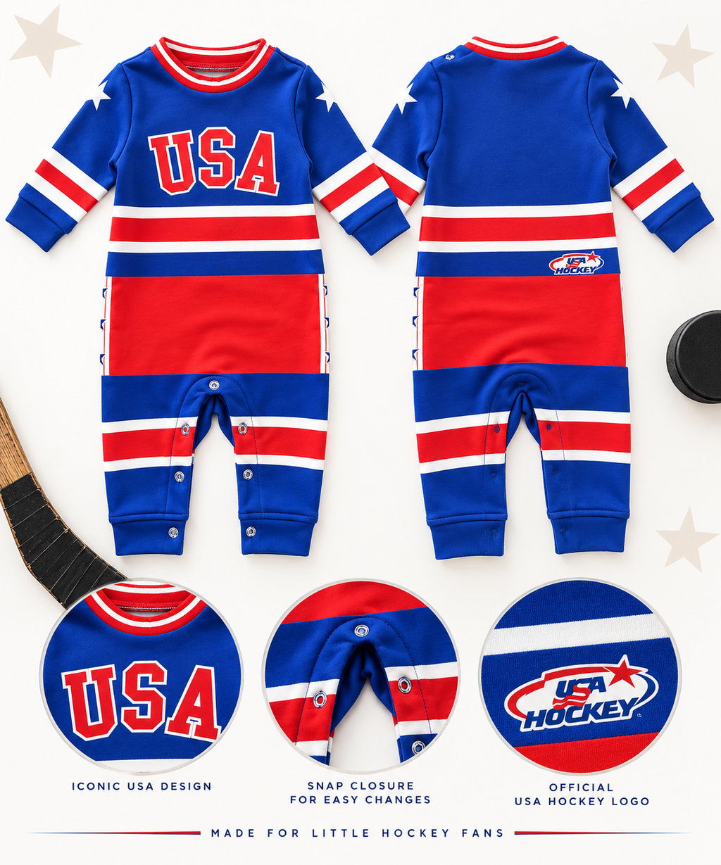 USA Hockey Miracle on Ice Infant One-Piece