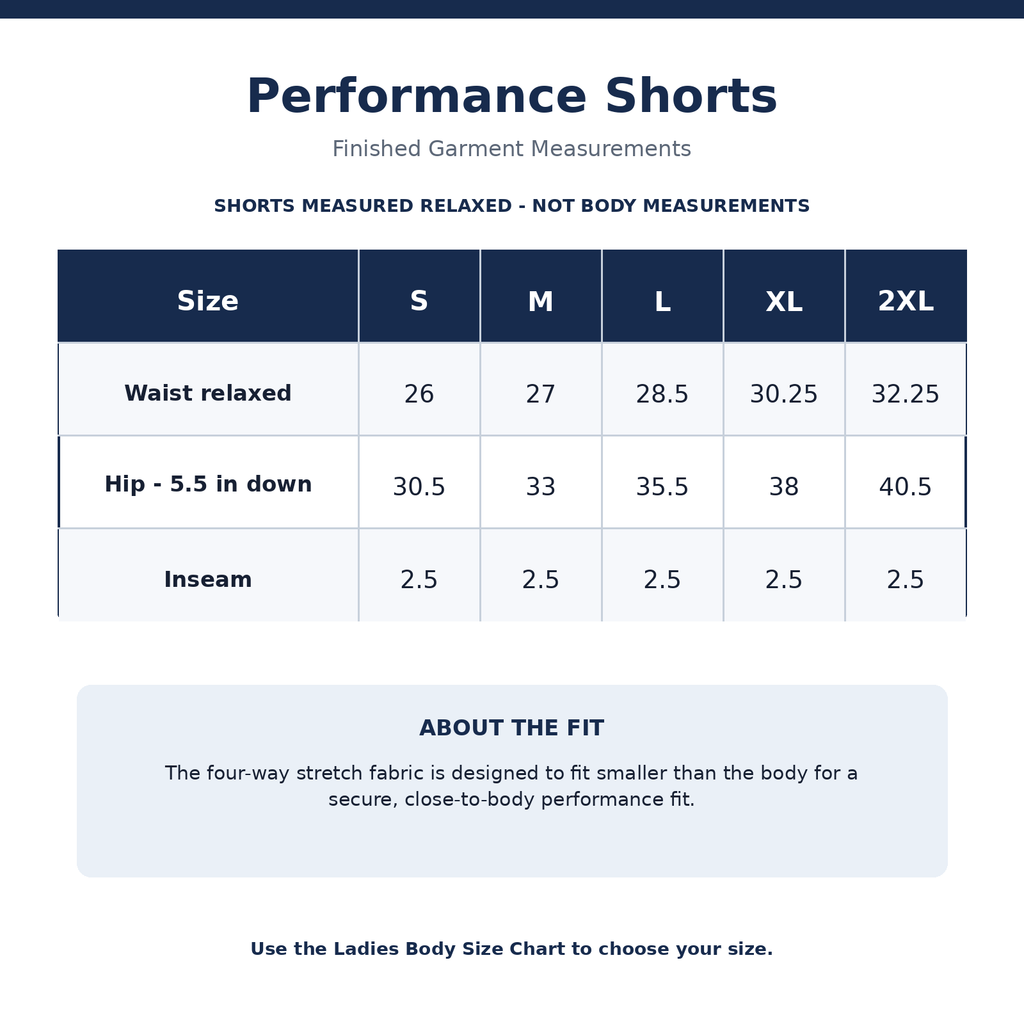 Women’s Custom Flag Football Performance Shorts