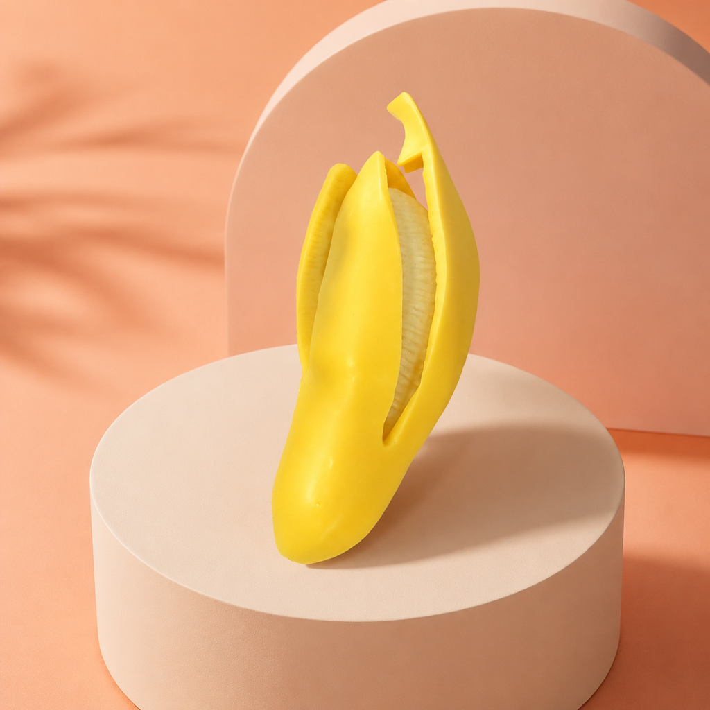 6-Inch Cute Banana Squishy Sensory Toy