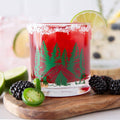 Camping Rocks Glass - 11oz Whiskey Glass - Locally Made